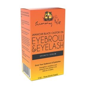SUNNY ISLE Jamaican Black Castor Oil Eyelash & Eyebrow Growth Serum 2oz